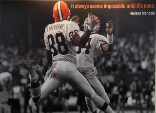Illustration for article titled The New Browns Facility's Walls Are Full Of Fake Quotes